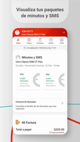 Mi Claro для Android — скриншот 4