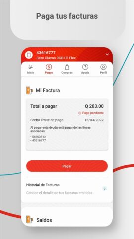Mi Claro для Android — скриншот 5