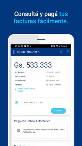 Mi Tigo Paraguay для Android — скриншот 5