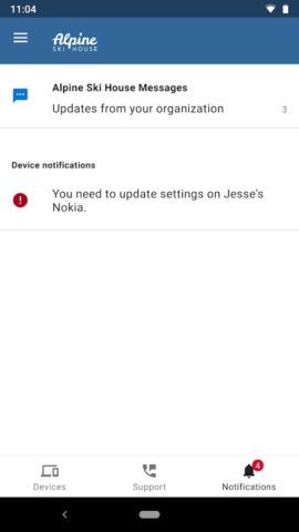 Microsoft Intune для Android — скриншот 4