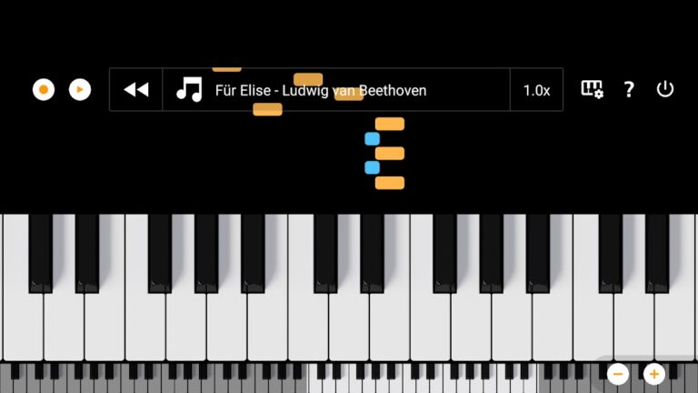 Mini Piano Lite — скриншот 3