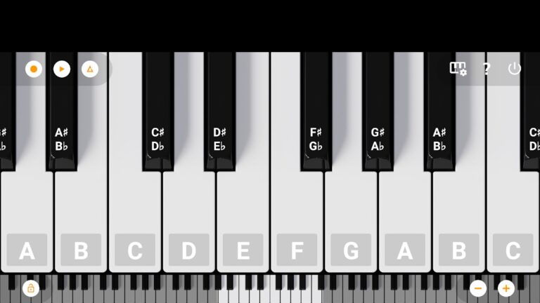 Mini Piano Lite — скриншот 5