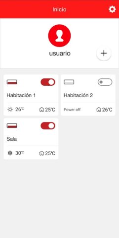 Mirage Xmart Control для Android — скриншот 2
