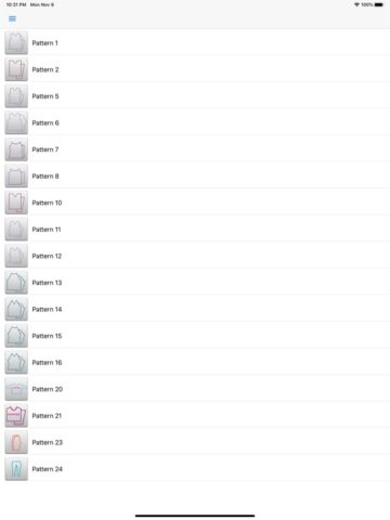 Mnemosina knitting patterns для iOS — скриншот 2