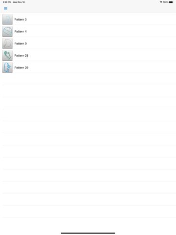 Mnemosina knitting patterns для iOS — скриншот 3