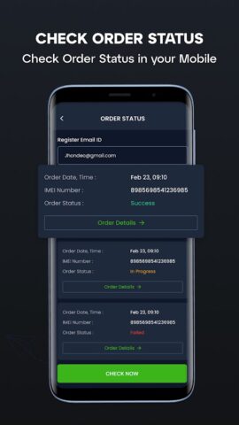 Статус IMEI Проверка для Android — скриншот 5