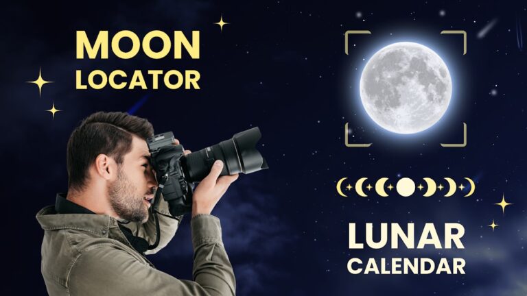 Moon Locator — Lunar Calendar для Android — скриншот 1
