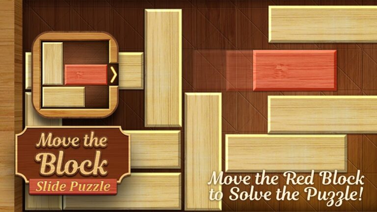 Move the Block : Slide Puzzle — скриншот 3
