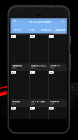 Movie Downloader для Android — скриншот 1