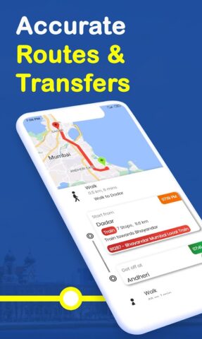 Mumbai Local Train Maps для Android — скриншот 3