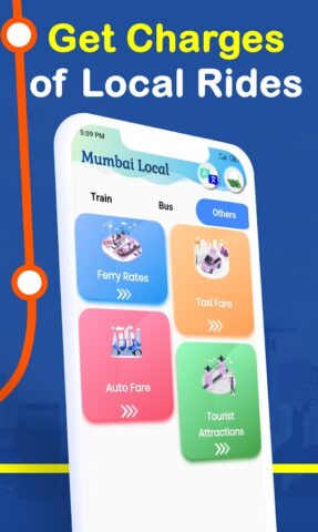 Mumbai Local Train Maps для Android — скриншот 5
