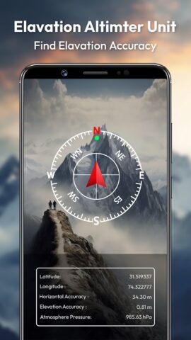 My Altitude Altimeter App для Android — скриншот 2