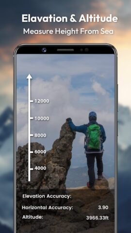 My Altitude Altimeter App для Android — скриншот 4