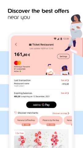 Edenred для Android — скриншот 2