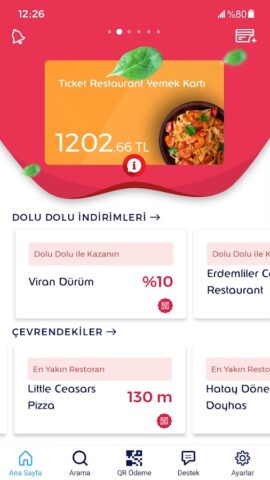 MyEdenred Türkiye для Android — скриншот 2