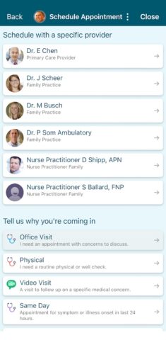 MyMercy для Android — скриншот 5