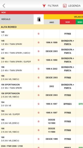 NGK | NTK — Catálogo для Android — скриншот 3