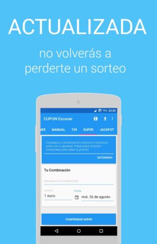 Escaner de Cupones для Android — скриншот 3