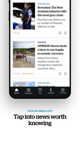 NZ Herald News для Android — скриншот 1