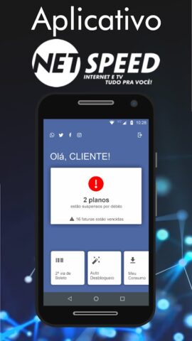 NetSpeed Internet для Android — скриншот 1