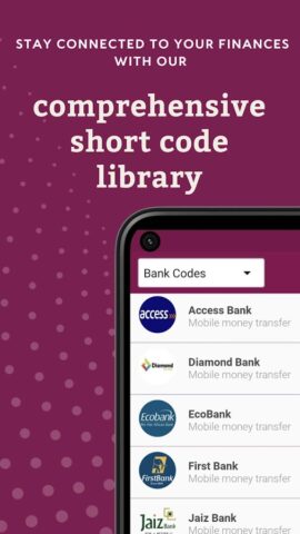 Nigeria USSD & Bank Codes 2025 для Android — скриншот 2