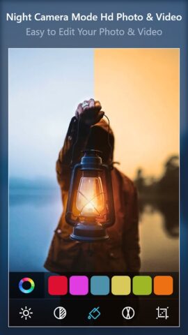 Night Camera Mode Photo Video для Android — скриншот 2