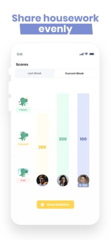 Nipto: Split Household Chores для Android — скриншот 3