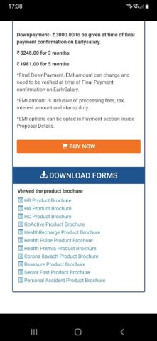 Niva Bupa InstaInsure для Android — скриншот 3