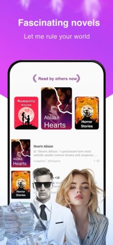 Novpad: Read Books & Stories для Android — скриншот 5