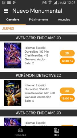 Nuevo Monumental для Android — скриншот 1