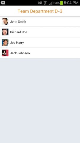 ORTEC Employee Self Service для Android — скриншот 3