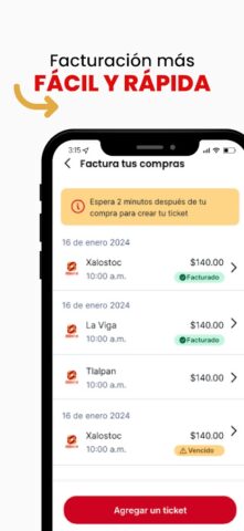 OXXO GAS Clientes — скриншот 4