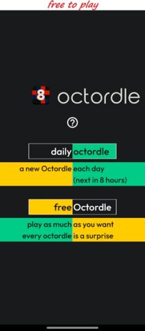 Octordle для Android — скриншот 1