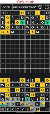 Octordle для Android — скриншот 2