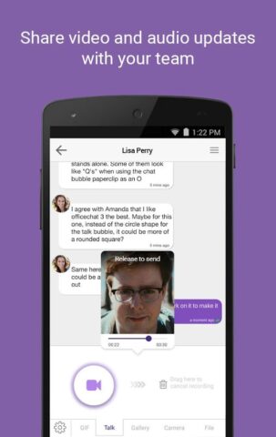 Office Chat, Work Messaging для Android — скриншот 4