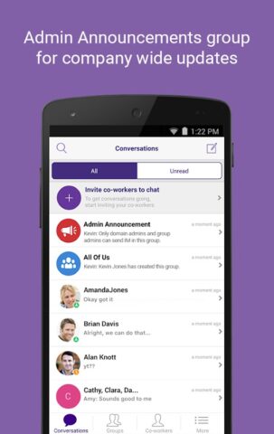Office Chat, Work Messaging для Android — скриншот 5