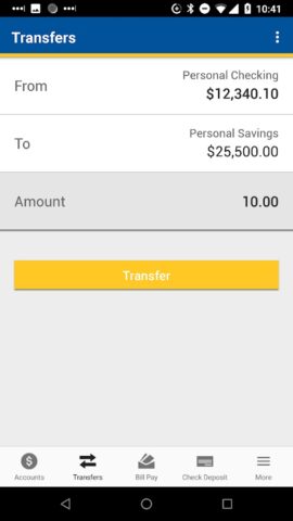 Old National Bank для Android — скриншот 3