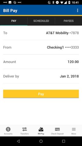Old National Bank для Android — скриншот 4