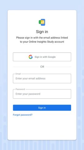 Online Insights Study для Android — скриншот 1