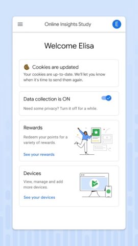 Online Insights Study для Android — скриншот 2