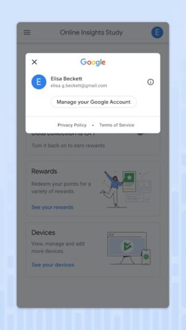 Online Insights Study для Android — скриншот 3