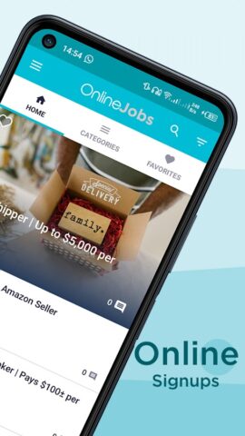 Online Jobs for Students для Android — скриншот 2
