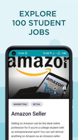 Online Jobs for Students для Android — скриншот 3
