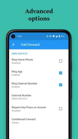 Ooma Home Phone для Android — скриншот 5