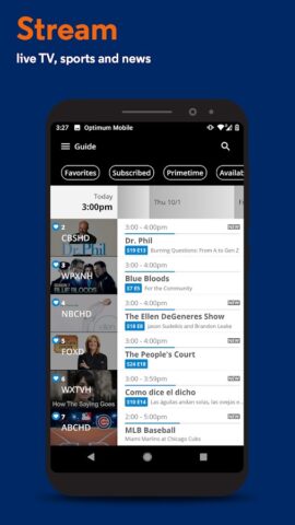 Optimum для Android — скриншот 4