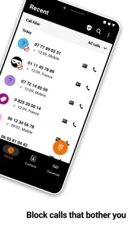 Orange Phone для Android — скриншот 2