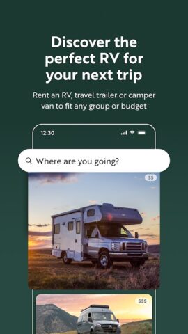 Outdoorsy — Rent an RV для Android — скриншот 1