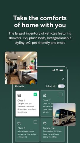 Outdoorsy — Rent an RV для Android — скриншот 2