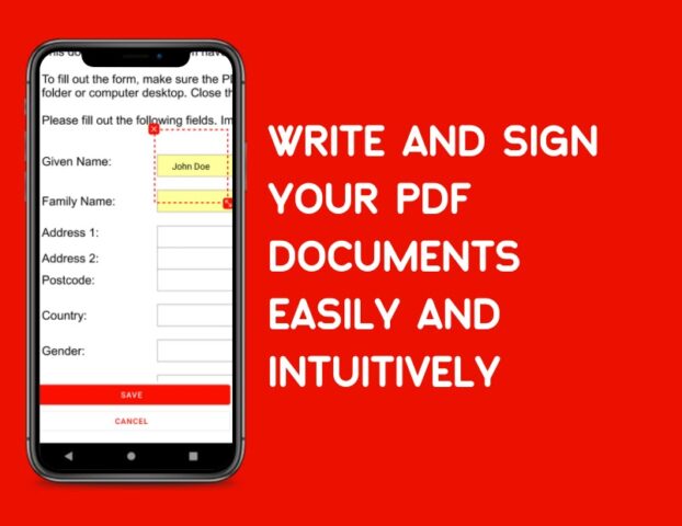 редактировать PDF подписать для Android — скриншот 2