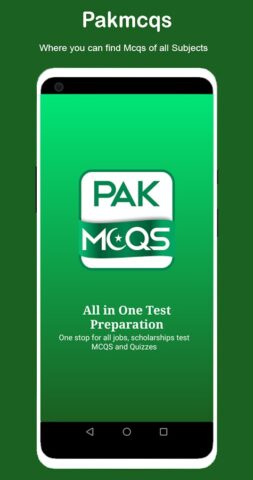 PakMcqs Quiz для Android — скриншот 1